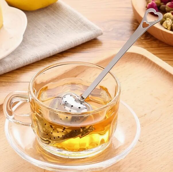 rozsdamentes acél tea-aromaterápiás teaszűrő 