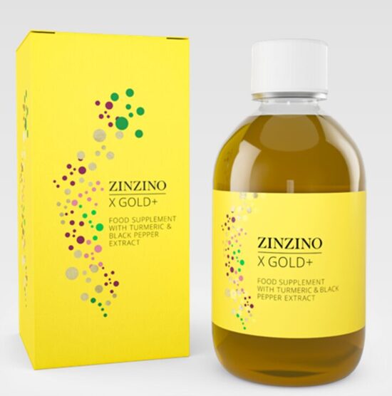 X Gold+ 250 ml Természetesen származtatott eredetű étrend-kiegészítő kurkuma gyökérkivonat