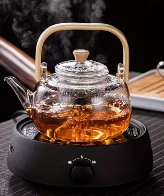 Üveg teáskanna 950 ml